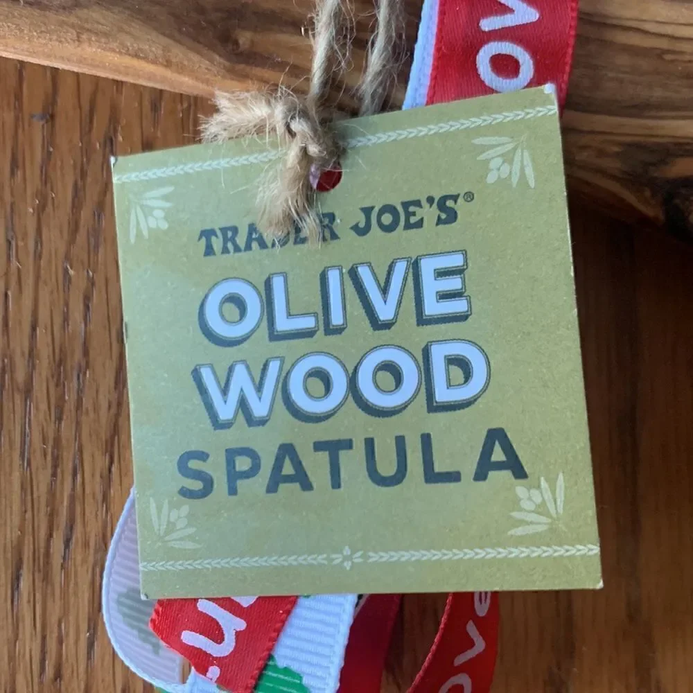 Olive Wood Bowl And Spatula Trader Joe’s